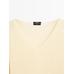 Long sleeve knitted jumper 100% linen цвет: Желтый
