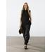 Waistcoat with linen turtleneck цвет: Черный