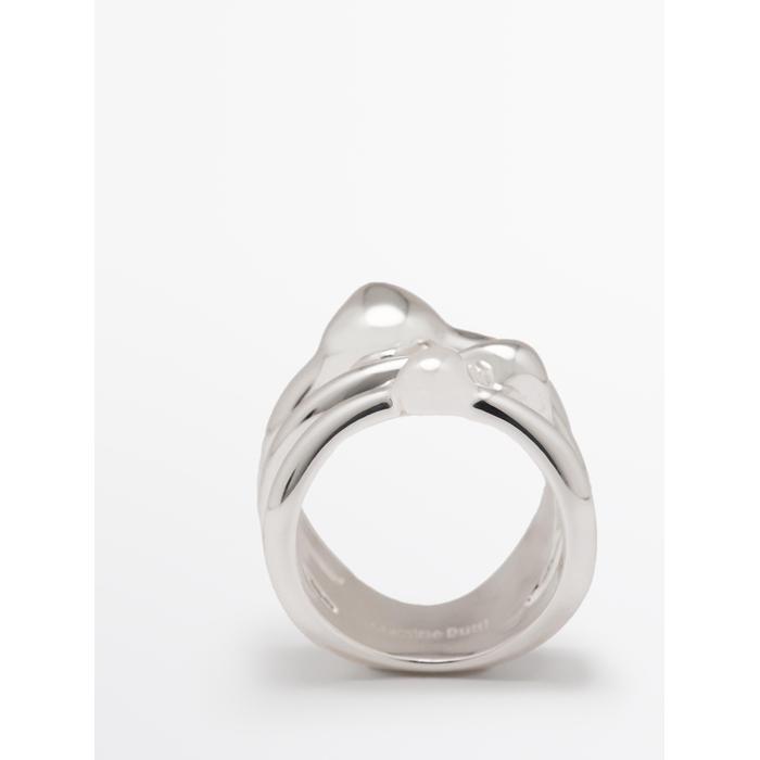 Ring irregular цвет: Серебряный