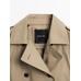 100% cotton trench coat цвет: Коричневый