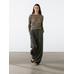 Open-knit sweater with cotton цвет: Желтый