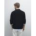 Rib knit polo 100% cashmere цвет: Темно-синий