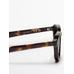 Tortoiseshell effect round sunglasses цвет: Коричневый