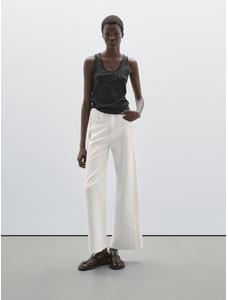 Halter top with studs цвет: Свинцовый