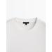 Round neck T-shirt цвет: Натуральный, кремовый