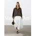 Linen blend bomber jacket цвет: Шоколадный