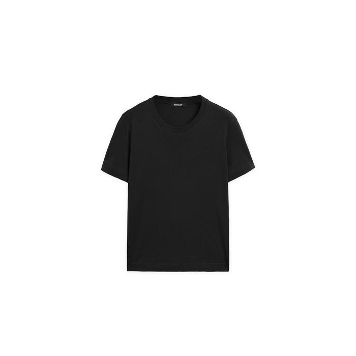 T-shirt round neck 100% cotton цвет: Черный