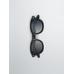 Round acetate sunglasses цвет: Черный