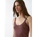 100% linen tank top цвет: Бургундский