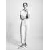 Cropped mid rise slim fit jeans цвет: Натуральный, кремовый