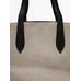 Woven leather maxi tote bag цвет: Бежевый