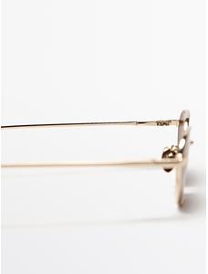Metallic sunglasses цвет: Коричневый