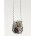 Stone net necklace цвет: Серебряный