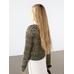Open-knit sweater with cotton цвет: Желтый