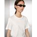 Round neck T-shirt цвет: Натуральный, кремовый
