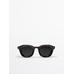 Tortoiseshell effect round sunglasses цвет: Коричневый