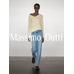 Long sleeve knitted jumper 100% linen цвет: Желтый