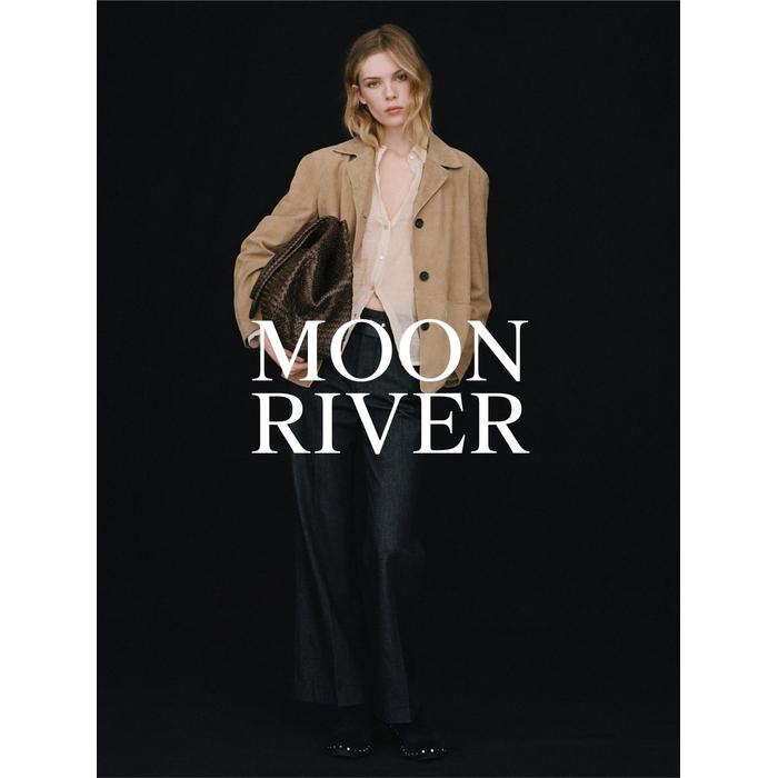 Flowing suede leather blazer цвет: Песочный