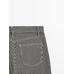 Straight fit denim trousers stripes цвет: Чернильно-синий