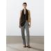 Straight fit denim trousers stripes цвет: Чернильно-синий