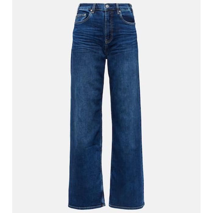 Новые мешковатые джинсы с широкими штанинами цвет: Синий