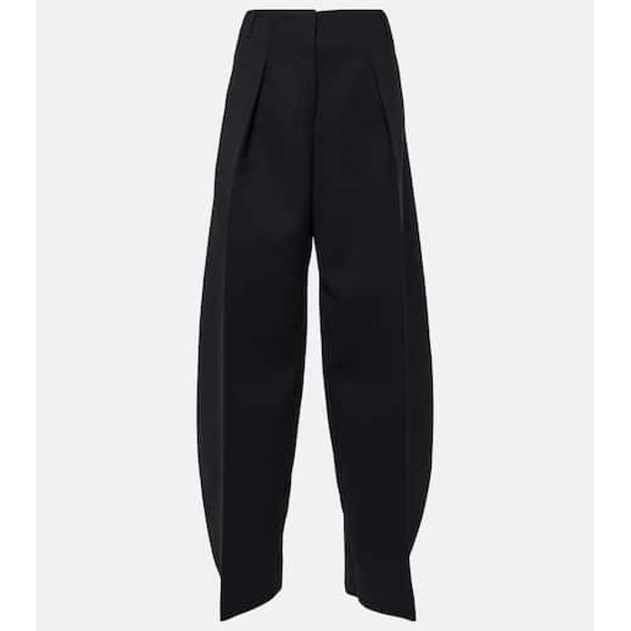 Широкие брюки Le Pantalon Ovalo цвет: Чёрный