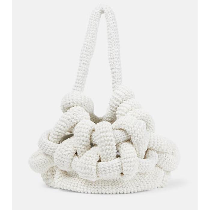 Pilar knitted shoulder bag цвет: Белый