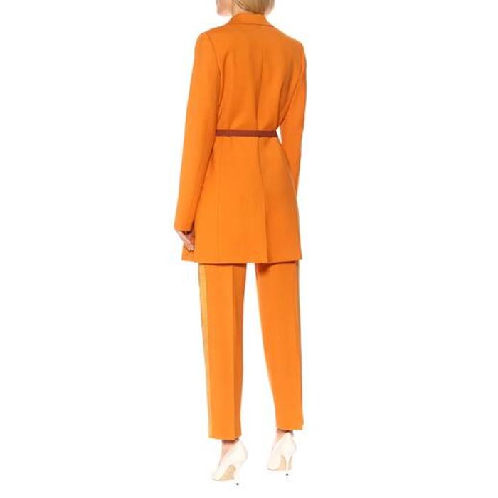 Саржевое пальто цвет: Оранжевый