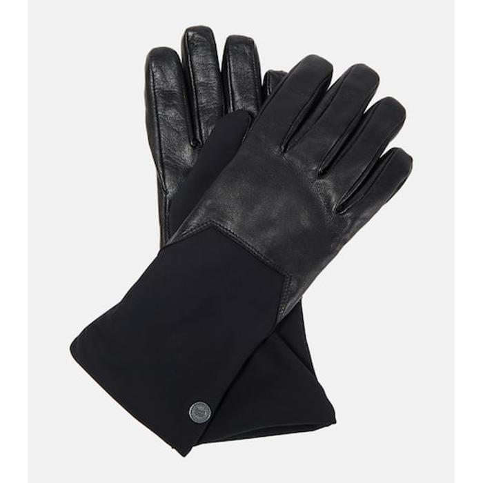 Glove s с кожаной отделкой цвет: Чёрный