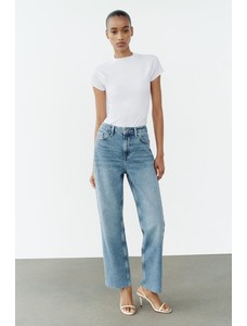 прямые джинсы z1975 с высокой талией и длиной до щиколоток