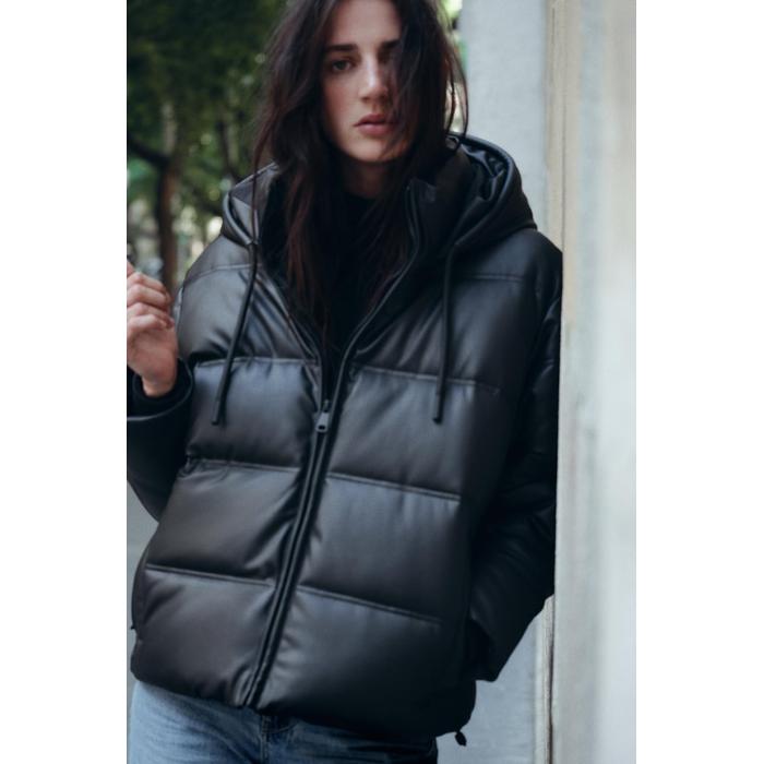 Zara anorak puffer jacket on sale
