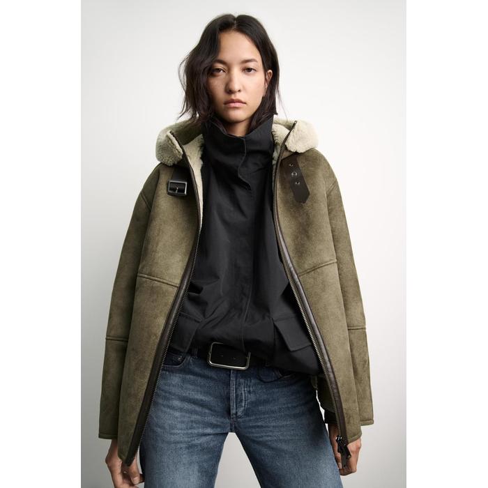 Zara outerwear parka shop
