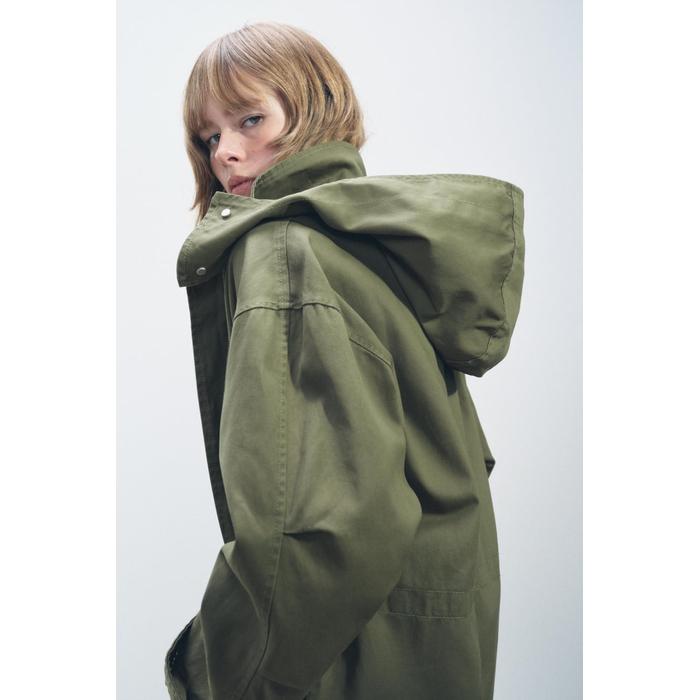 Zara parka harrison top