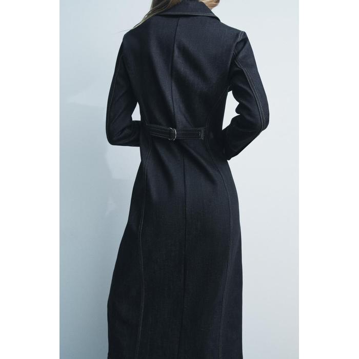 ДЛИННОЕ ДЖИНСОВОЕ ПЛАТЬЕ ИЗ КОЛЛЕКЦИИ ZW COLLECTION