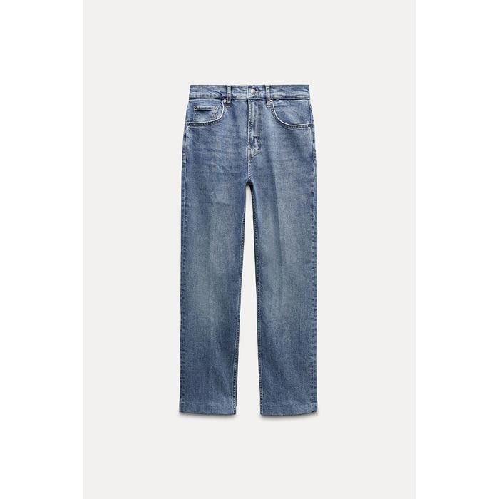 УКОРОЧЕННЫЕ ДЖИНСЫ С ВЫСОКОЙ ТАЛИЕЙ ИЗ КОЛЛЕКЦИИ ZW BOOTCUT