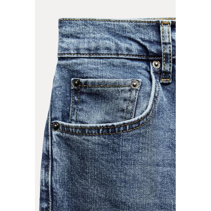 УКОРОЧЕННЫЕ ДЖИНСЫ С ВЫСОКОЙ ТАЛИЕЙ ИЗ КОЛЛЕКЦИИ ZW BOOTCUT