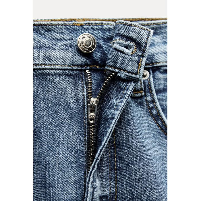 УКОРОЧЕННЫЕ ДЖИНСЫ С ВЫСОКОЙ ТАЛИЕЙ ИЗ КОЛЛЕКЦИИ ZW BOOTCUT