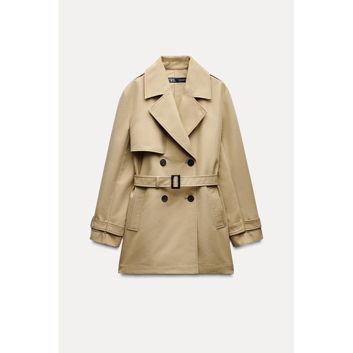 Zara pea coat womens store