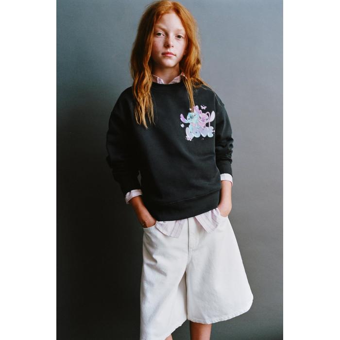 Disney sweatshirt zara sales