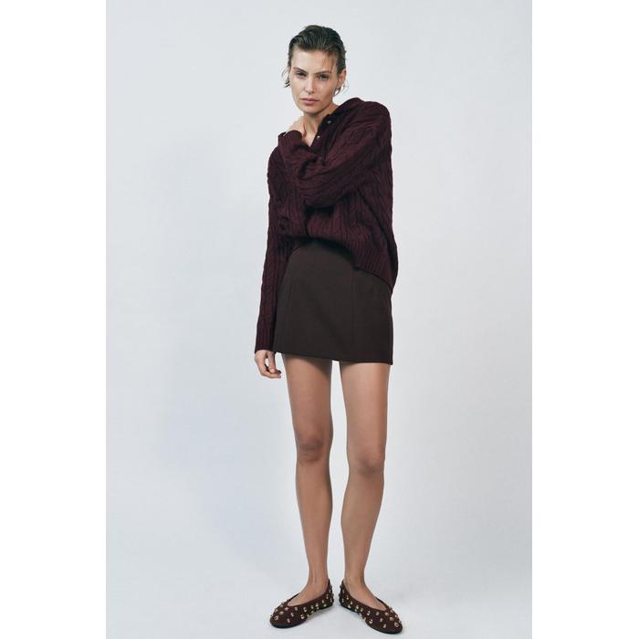 МИНИ-ЮБКА ИЗ КОЛЛЕКЦИИ ZW COLLECTION