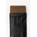 КОРОТКИЕ БРЮКИ С ЭФФЕКТОМ КОЖИ GLOVE S