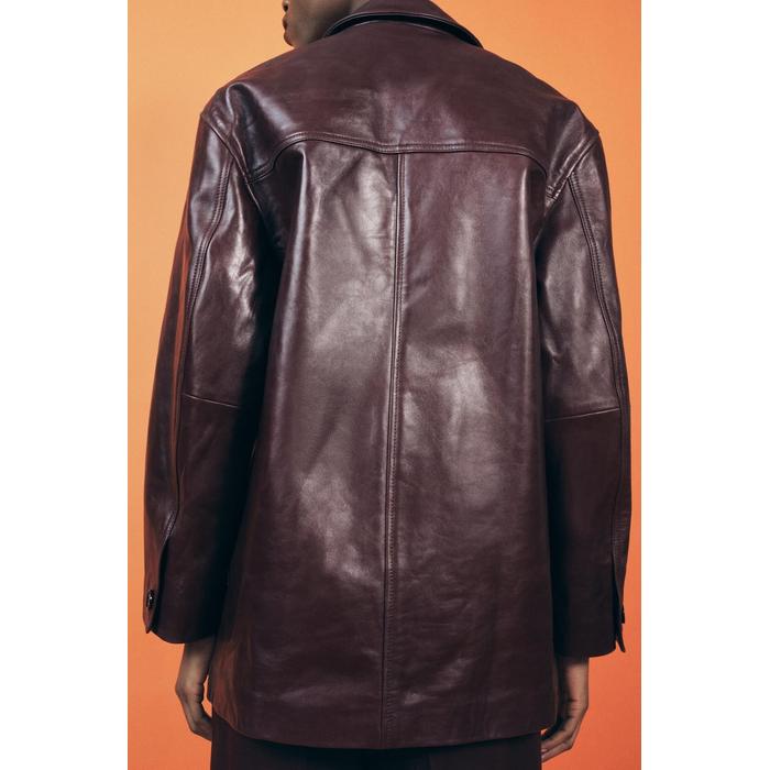КОЖАНАЯ КУРТКА ИЗ КОЛЛЕКЦИИ ZW COLLECTION
