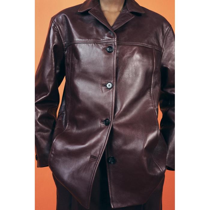 КОЖАНАЯ КУРТКА ИЗ КОЛЛЕКЦИИ ZW COLLECTION