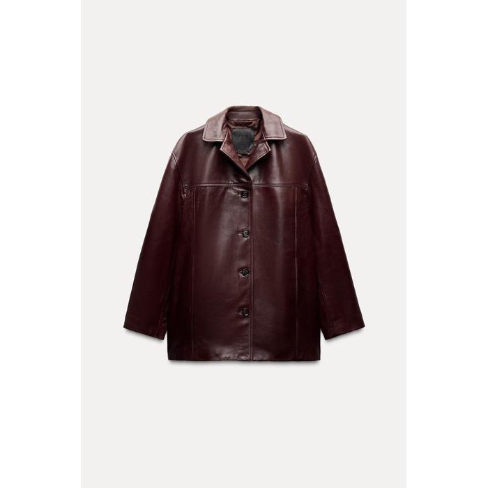 КОЖАНАЯ КУРТКА ИЗ КОЛЛЕКЦИИ ZW COLLECTION
