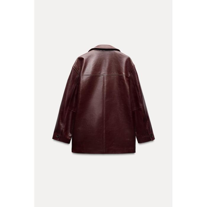 КОЖАНАЯ КУРТКА ИЗ КОЛЛЕКЦИИ ZW COLLECTION