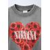 ФУТБОЛКА СО СТРАЗАМИ NIRVANA ®