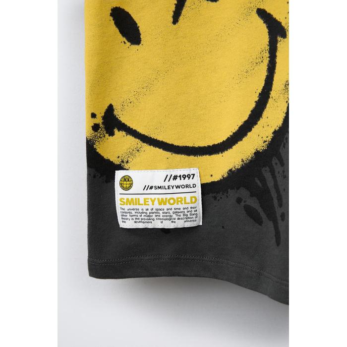 ФУТБОЛКА С ПРИНТОМ SMILEYWORLD ®