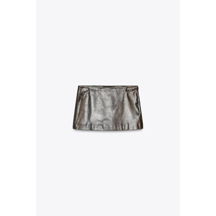 ЮБКА ИЗ 100% КОЖИ ОГРАНИЧЕННОЙ СЕРИИ ZW COLLECTION