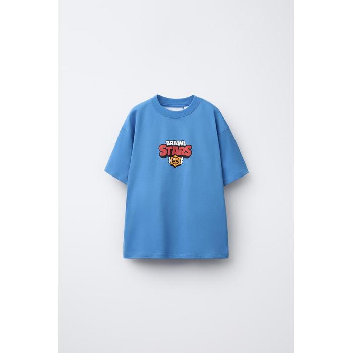 ФУТБОЛКА BRAWL STARS © SUPERCELL OY С РЕЛЬЕФНЫМИ ДЕТАЛЯМИ