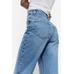 ДЖИНСЫ TRF С MOM FIT ВЫСОКОЙ ТАЛИЕЙ